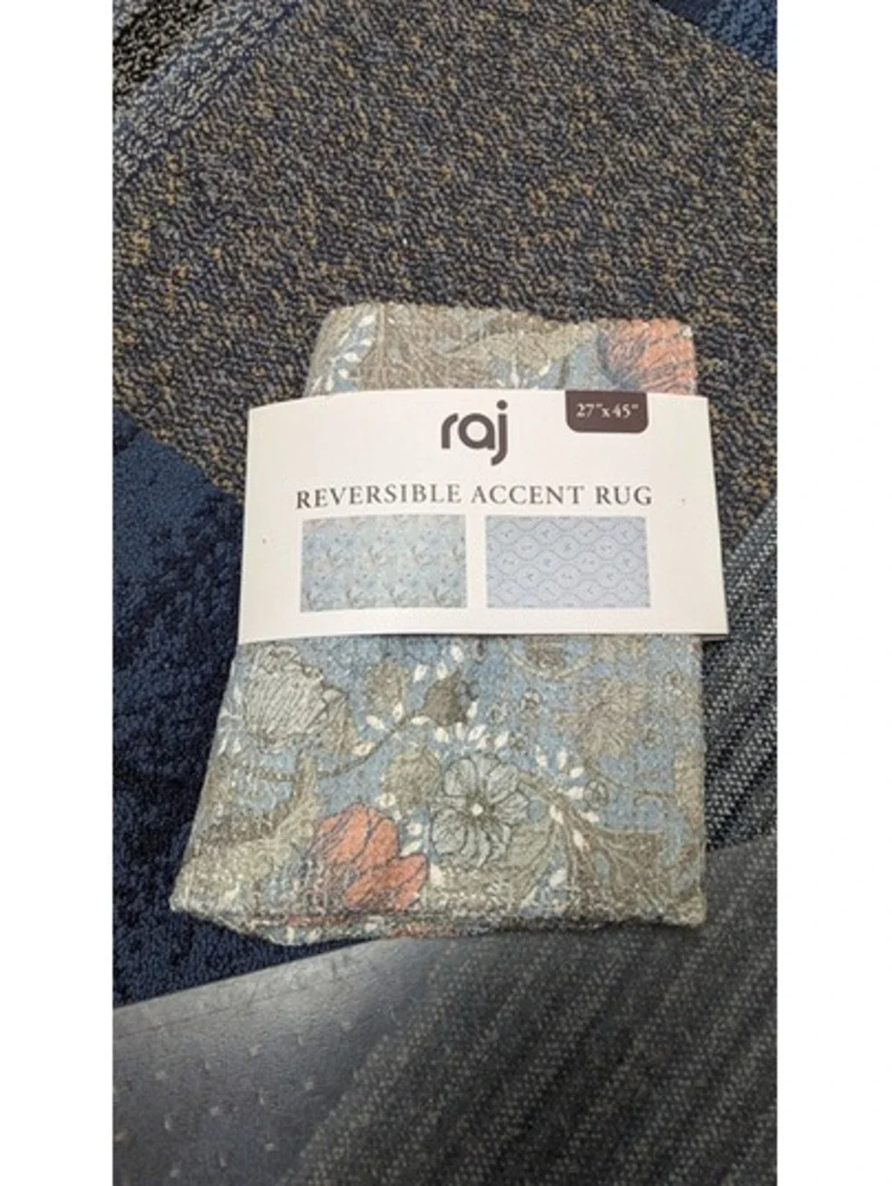Brand New Raj Reversible Accent Rug 27